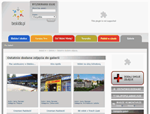 Tablet Screenshot of galeria.beskidia.pl